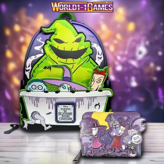 Oogie Boogie Exclusive Backpack and Wallet Bundle