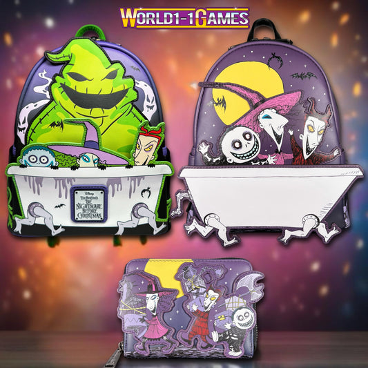 Oogie Boogie Exclusive 2 Backpack and Wallet Bundle