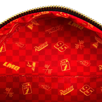Pixar Cars Lightning McQueen Corduroy Convertible Mini Backpack EXCLUSIVE