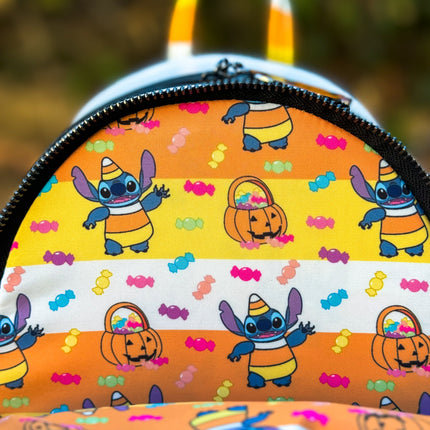 Candy Corn Stitch Mini Backpack