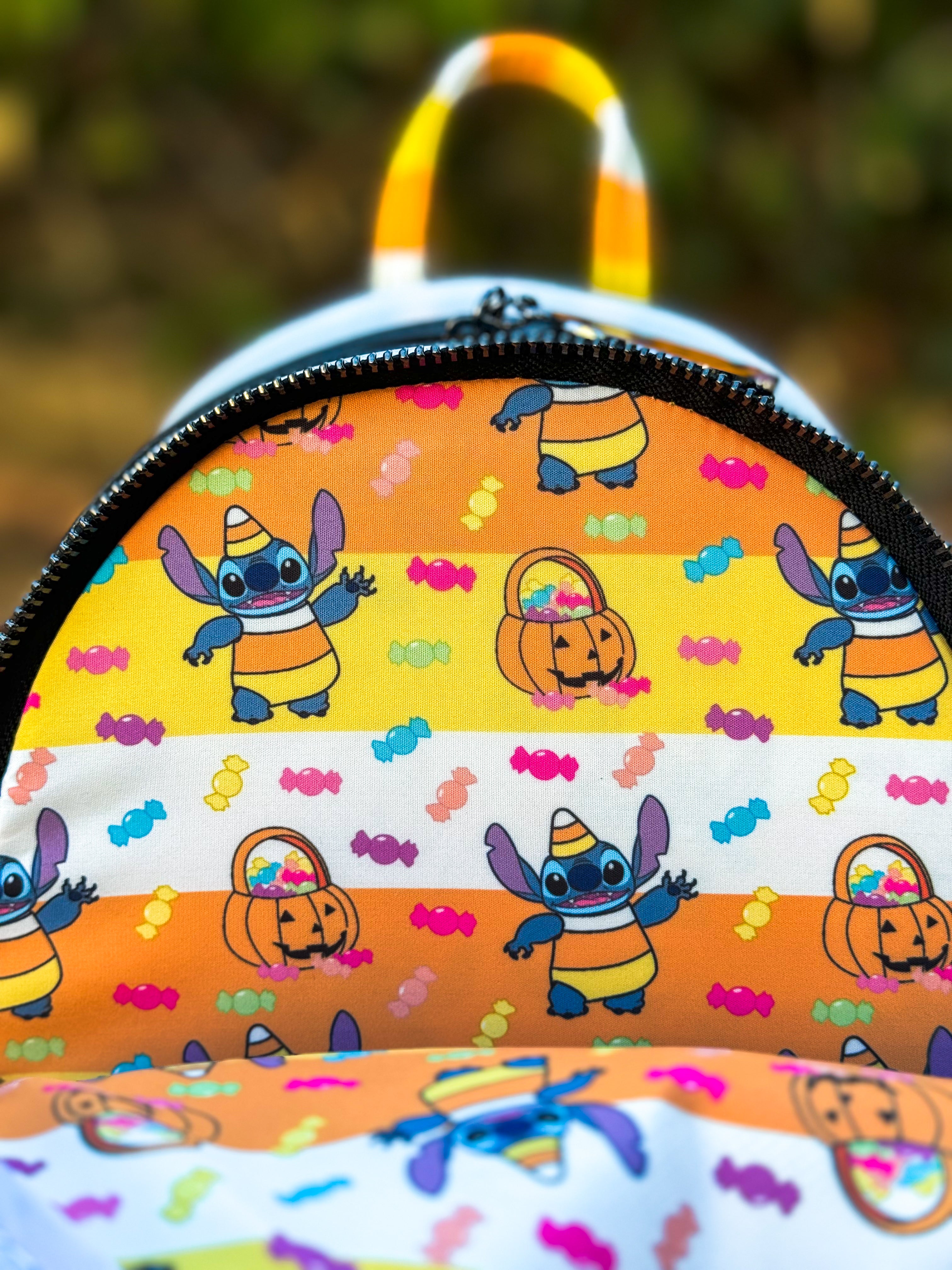 Candy Corn Stitch Mini Backpack 9