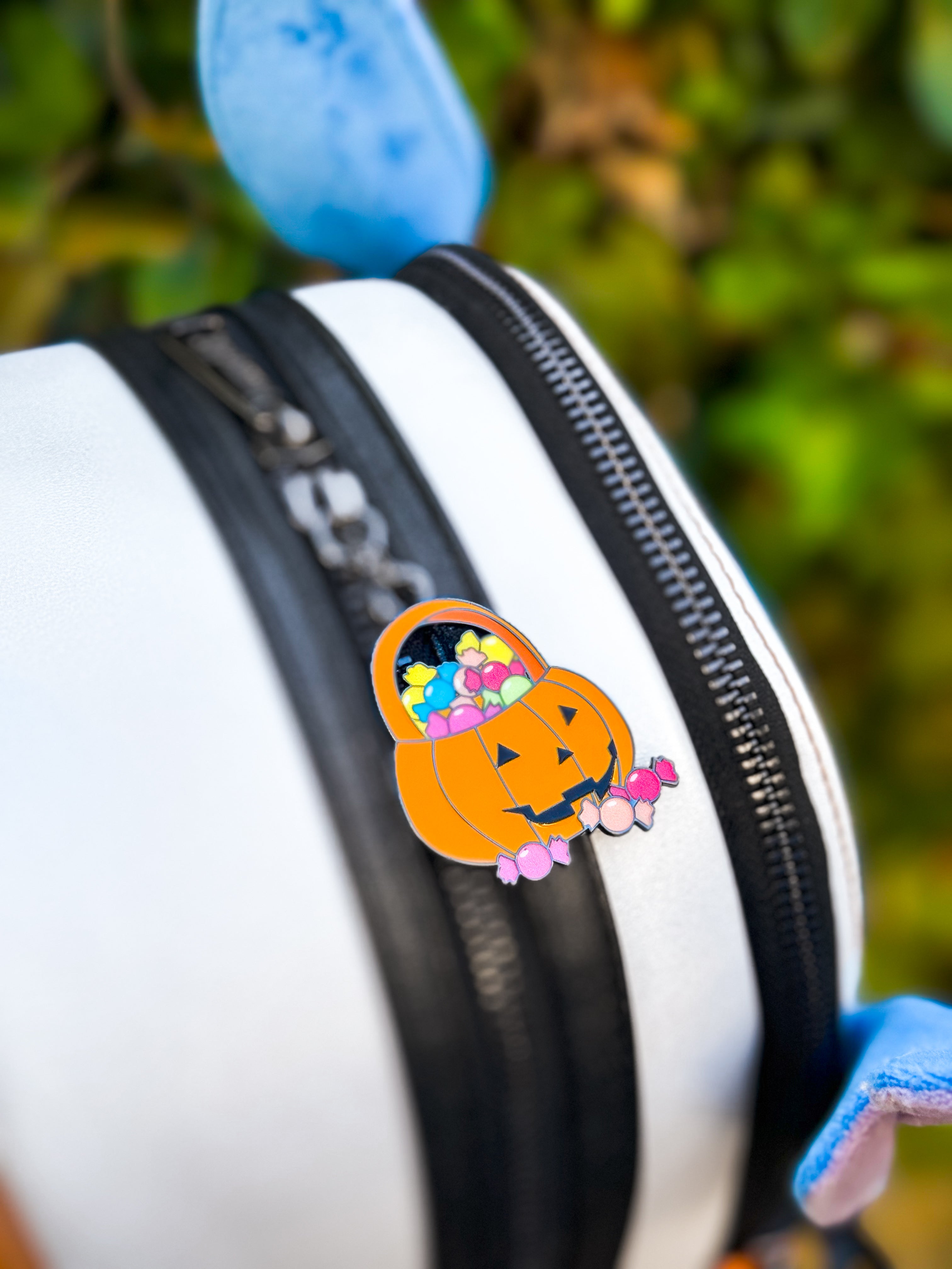 Candy Corn Stitch Mini Backpack 10