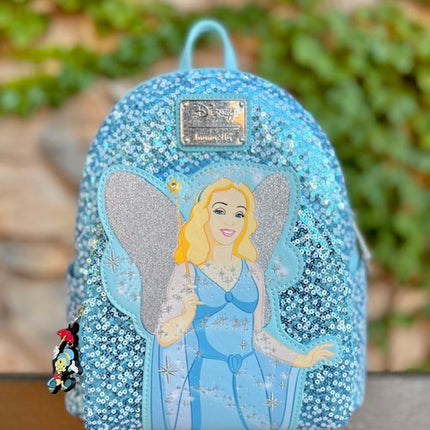 Pinocchio's Blue Fairy Sequin Mini Backpack