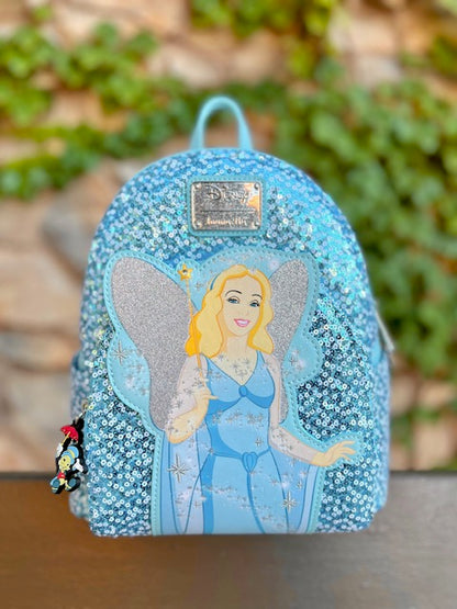 Pinocchio's Blue Fairy Sequin Mini Backpack