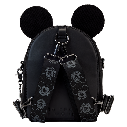 Mickey Mouse Classic Corduroy Convertible Mini Backpack & Crossbody Bag