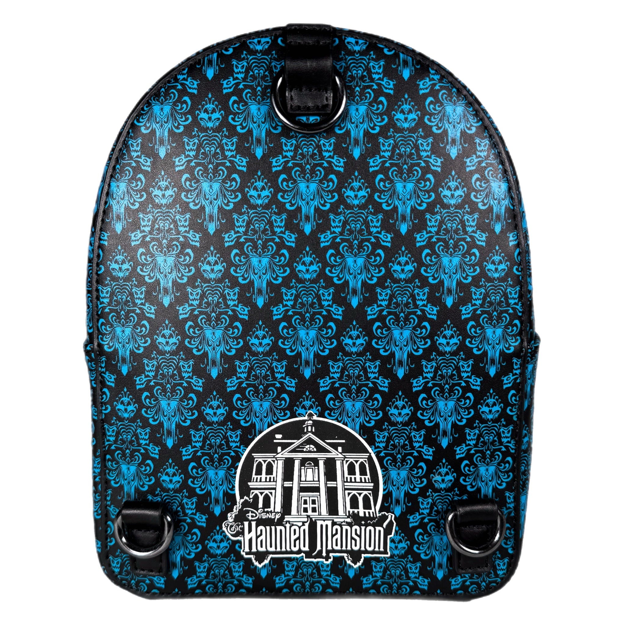 Haunted Mansion Glow in the Dark Convertible Mini Backpack LF Exclusive 5