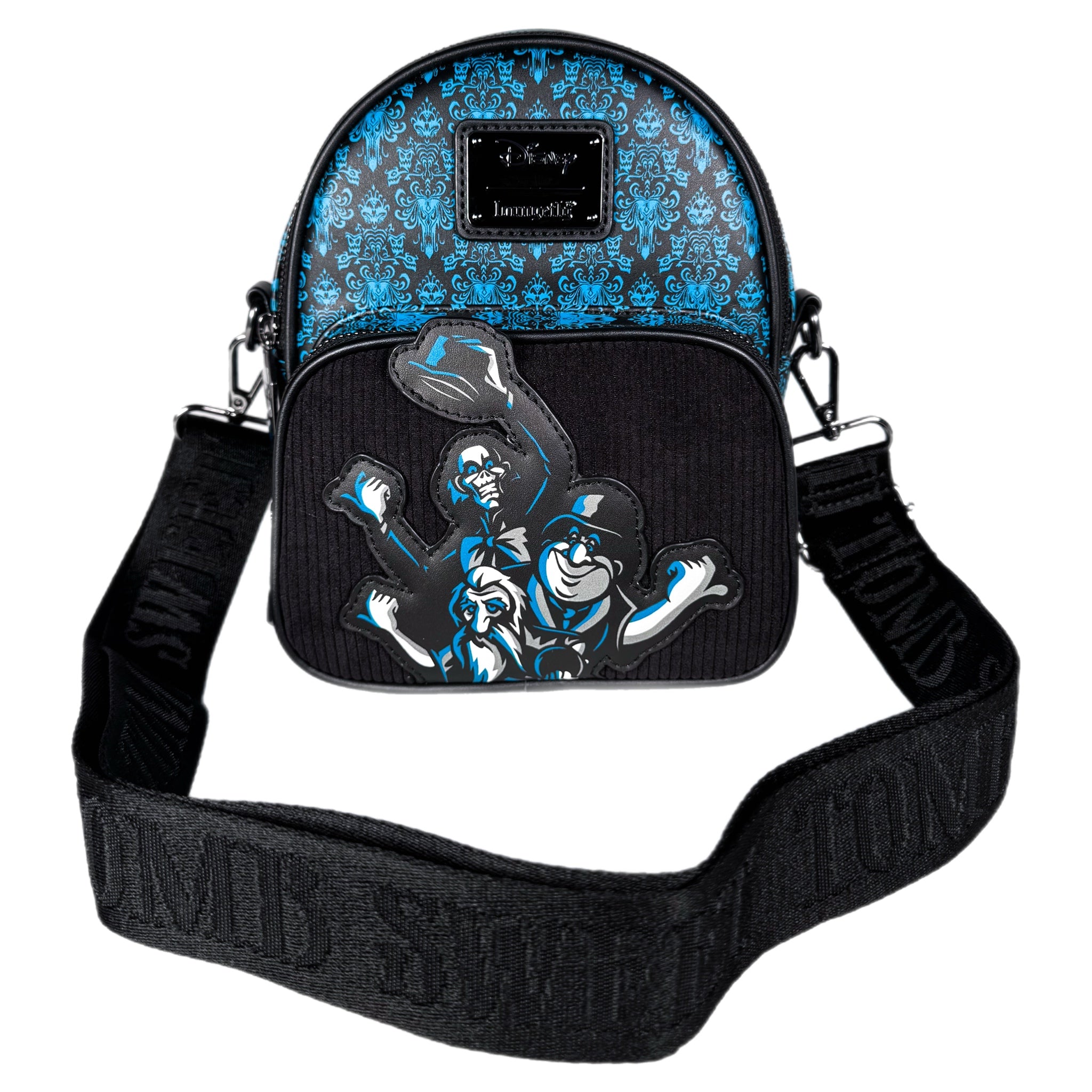 Haunted Mansion Glow in the Dark Convertible Mini Backpack LF Exclusive 3