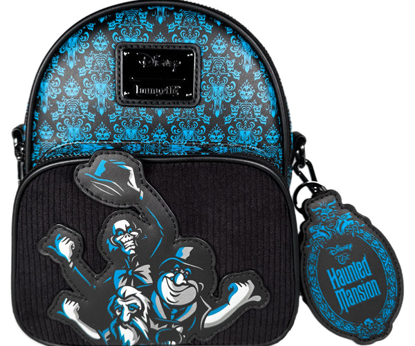 haunted mansion mini backpack loungefly Glow in the Dark Convertible LF Exclusiv – WORLD 1-1 GAMES Age_2_Newborn button details and Ghost 7️⃣ Monster brown trout Color:Midnight Marauder (TRO Exclusive)