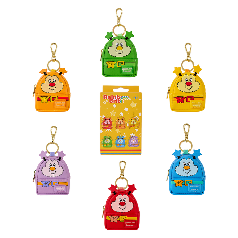 LF HALLMARK RAINBOW BRITE RAINBOW SPRITES BAG CHARMS - EA