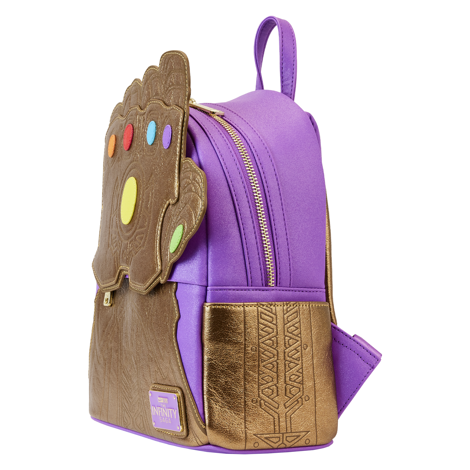 Marvel Metallic Thanos Gauntlet Mini Backpack