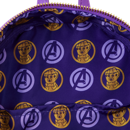 Marvel Metallic Thanos Gauntlet Mini Backpack