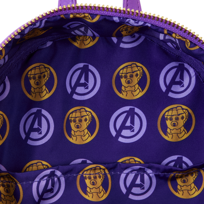 Marvel Metallic Thanos Gauntlet Mini Backpack