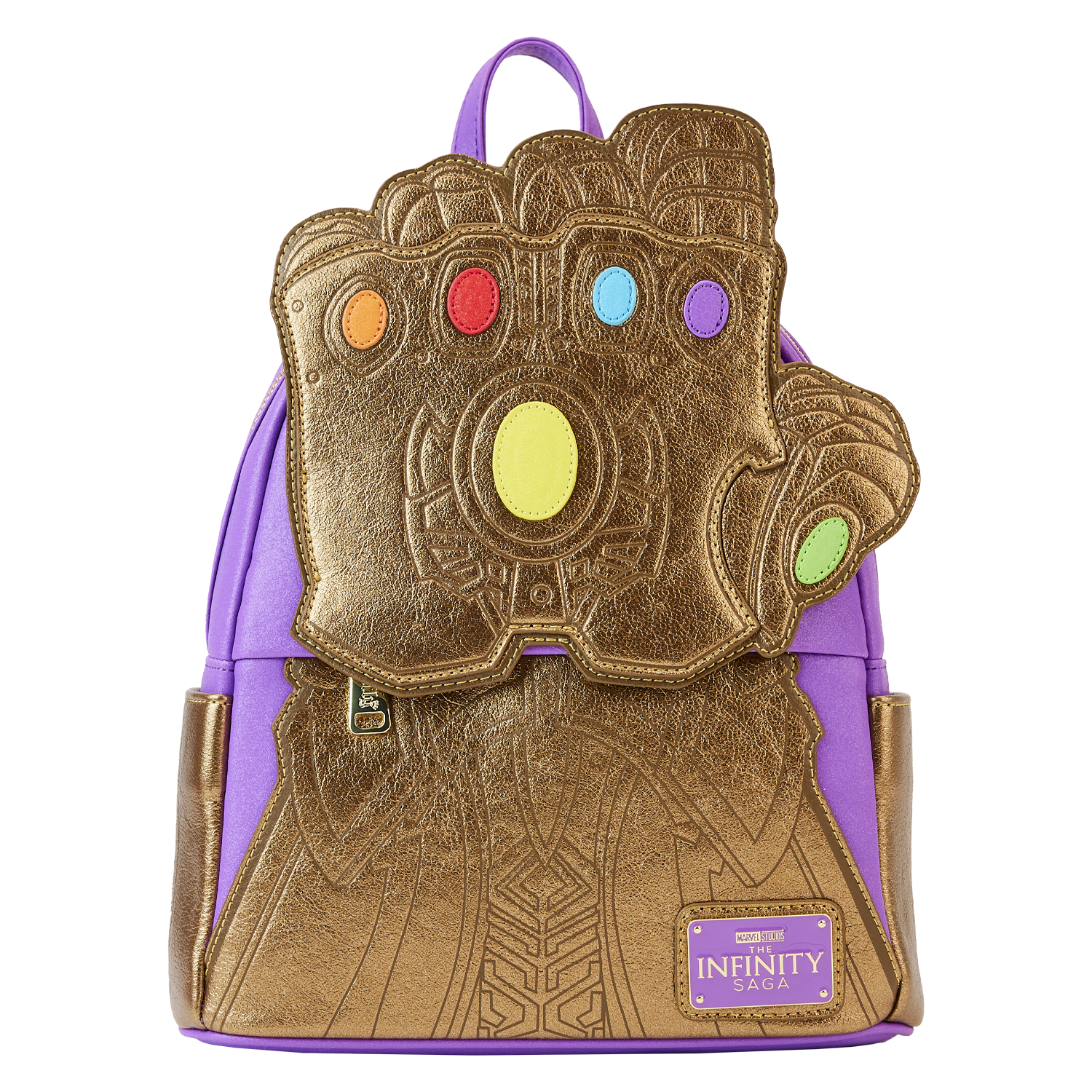 Marvel Metallic Thanos Gauntlet Mini Backpack
