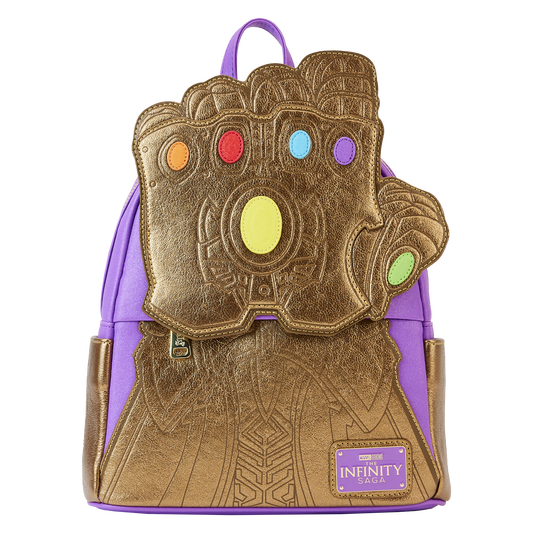 Marvel Metallic Thanos Gauntlet Mini Backpack