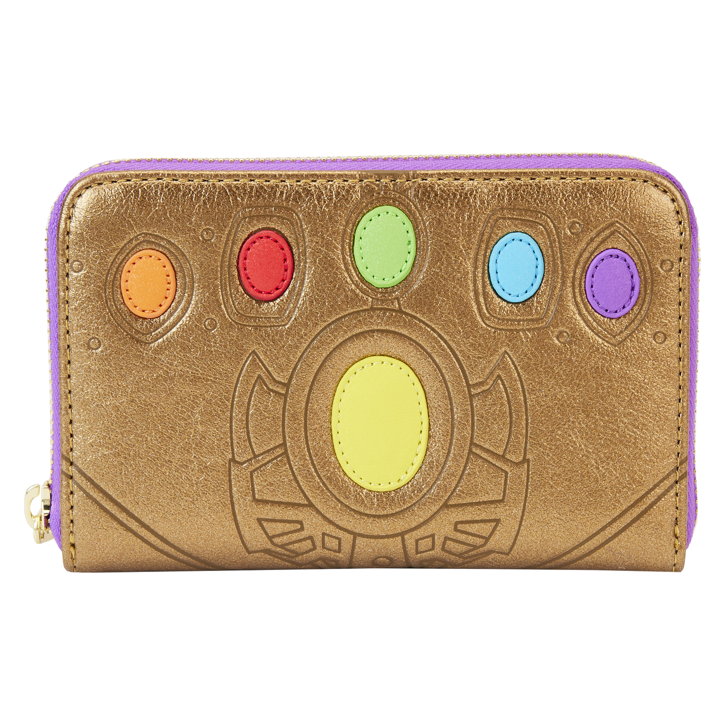 Marvel Metallic Thanos Gauntlet Zip Around Wallet