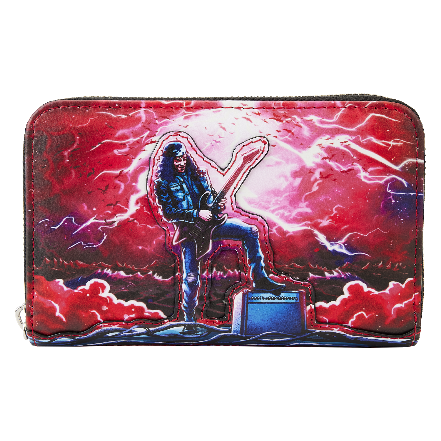 Stranger Things Eddie Munson Tribute Glow Zip-Around Wallet
