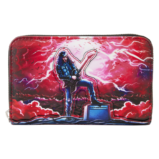 Stranger Things Eddie Munson Tribute Glow Zip-Around Wallet