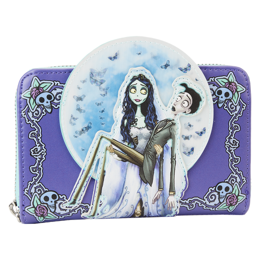 Corpse Bride Moon Zip-Around Wallet