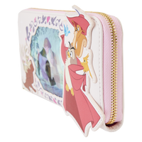 Sleeping Beauty Princess Lenticular Series Wristlet Wallet