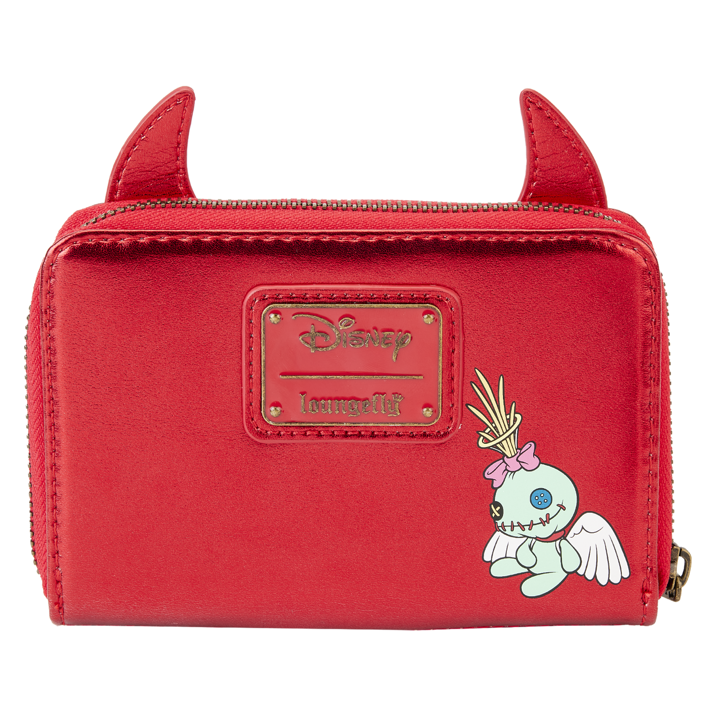 Stitch Devil Cosplay Zip-Around Wallet