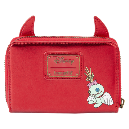 Stitch Devil Cosplay Zip-Around Wallet