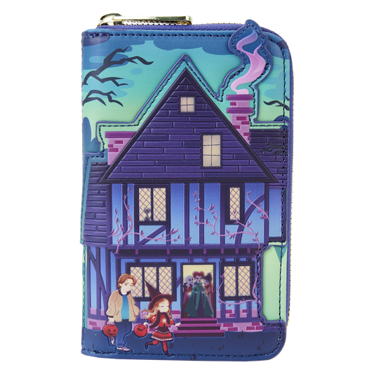 Hocus Pocus Sanderson Sisters’ House Glow Zip Around Wallet