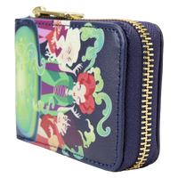 Hocus Pocus Sanderson Sisters Cauldron Glow Accordion Wallet