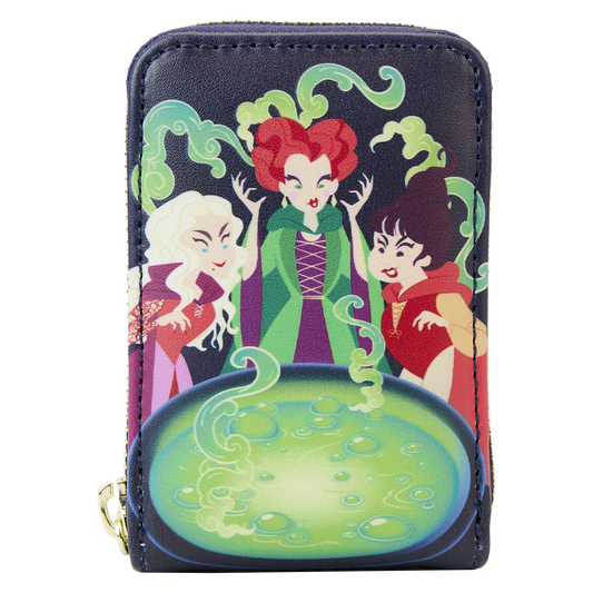 Hocus Pocus Sanderson Sisters Cauldron Glow Accordion Wallet