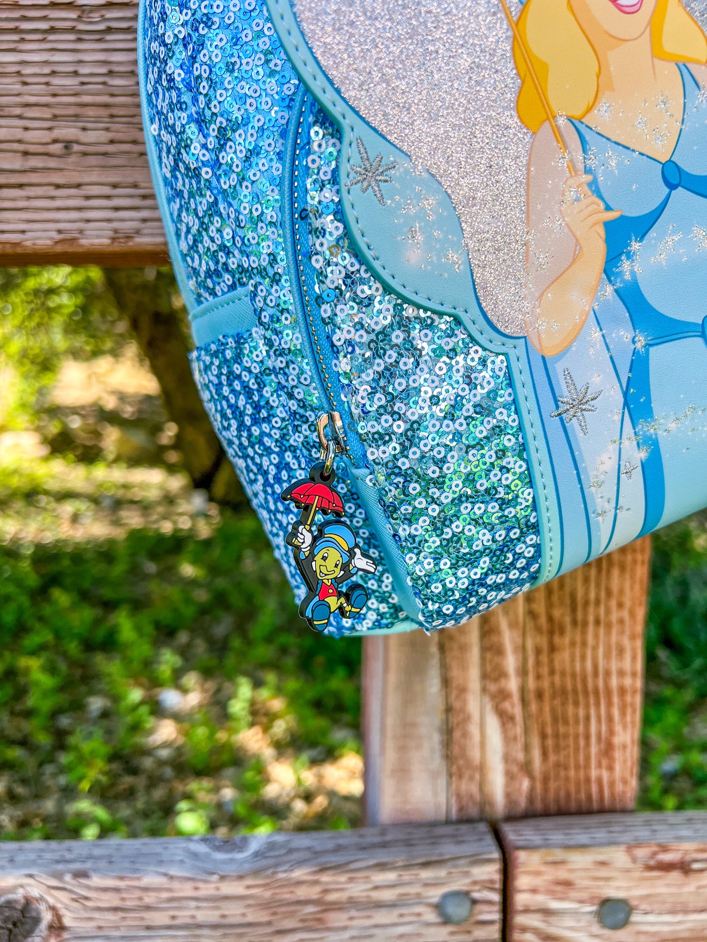 Pinocchio's Blue Fairy Sequin Mini Backpack