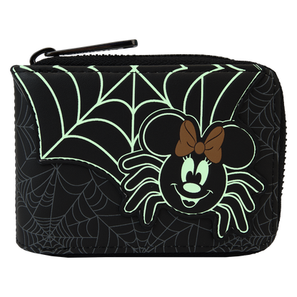 Minnie Mouse Spider Glow Accordion Wallet