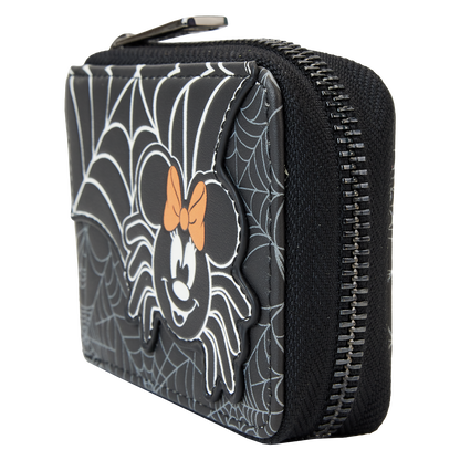 Minnie Mouse Spider Glow Accordion Wallet