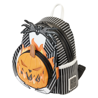 Nightmare Before Christmas Jack Pumpkin Glow Head Mini Backpack