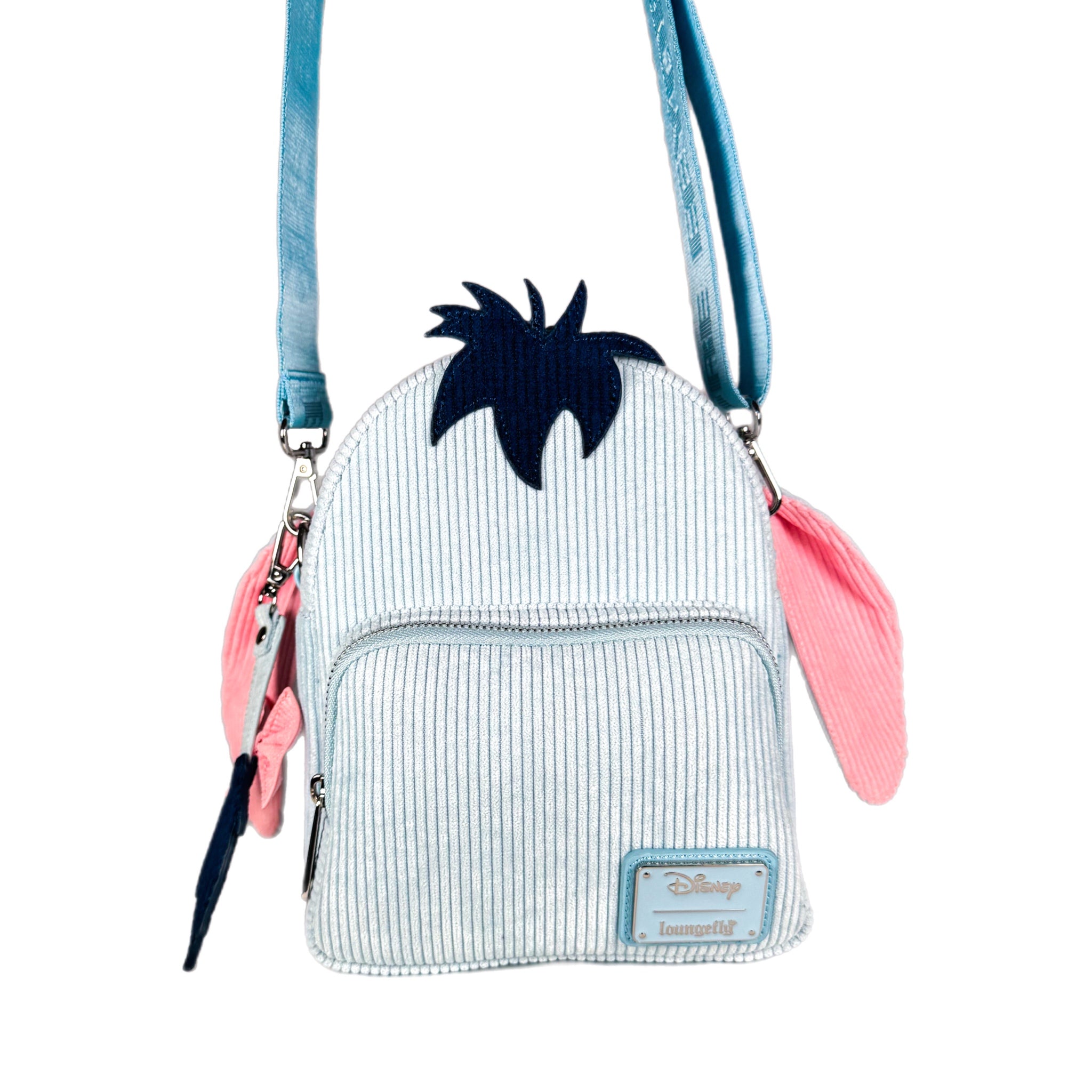 eeyore mini backpack Loungefly Eeyore Corduroy Convertible Crossbody Mini Backpack