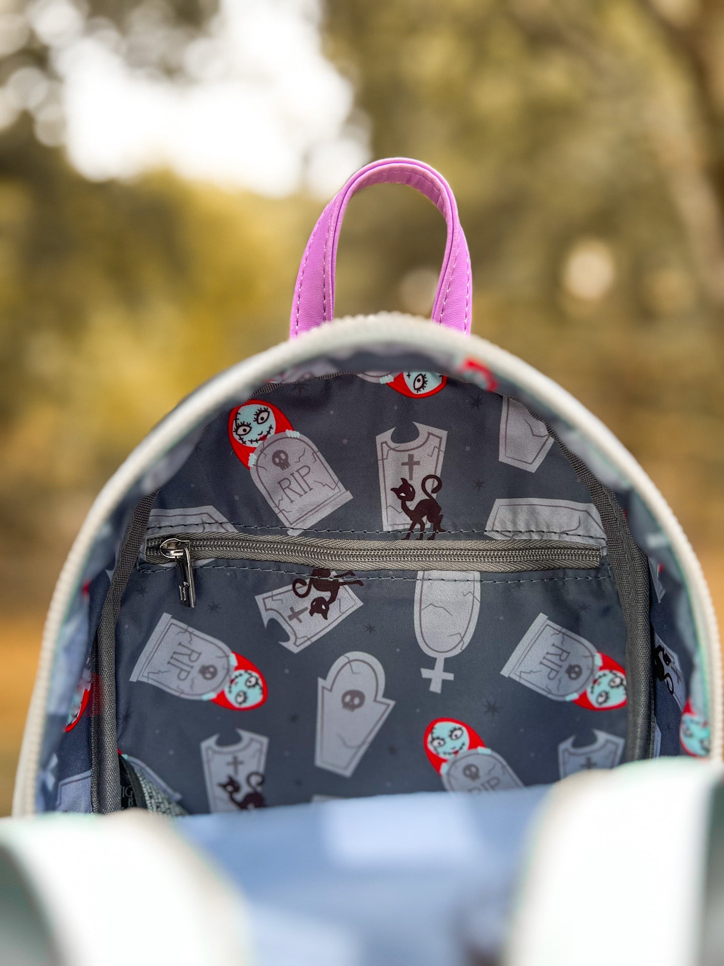 W11G Exclusive Sally Cemetery Mini Backpack