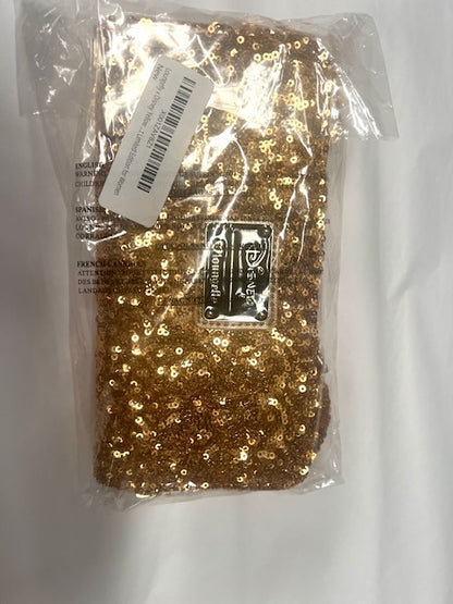 Yellow Gold Sequin Minnie Mini Backpack  Bundle