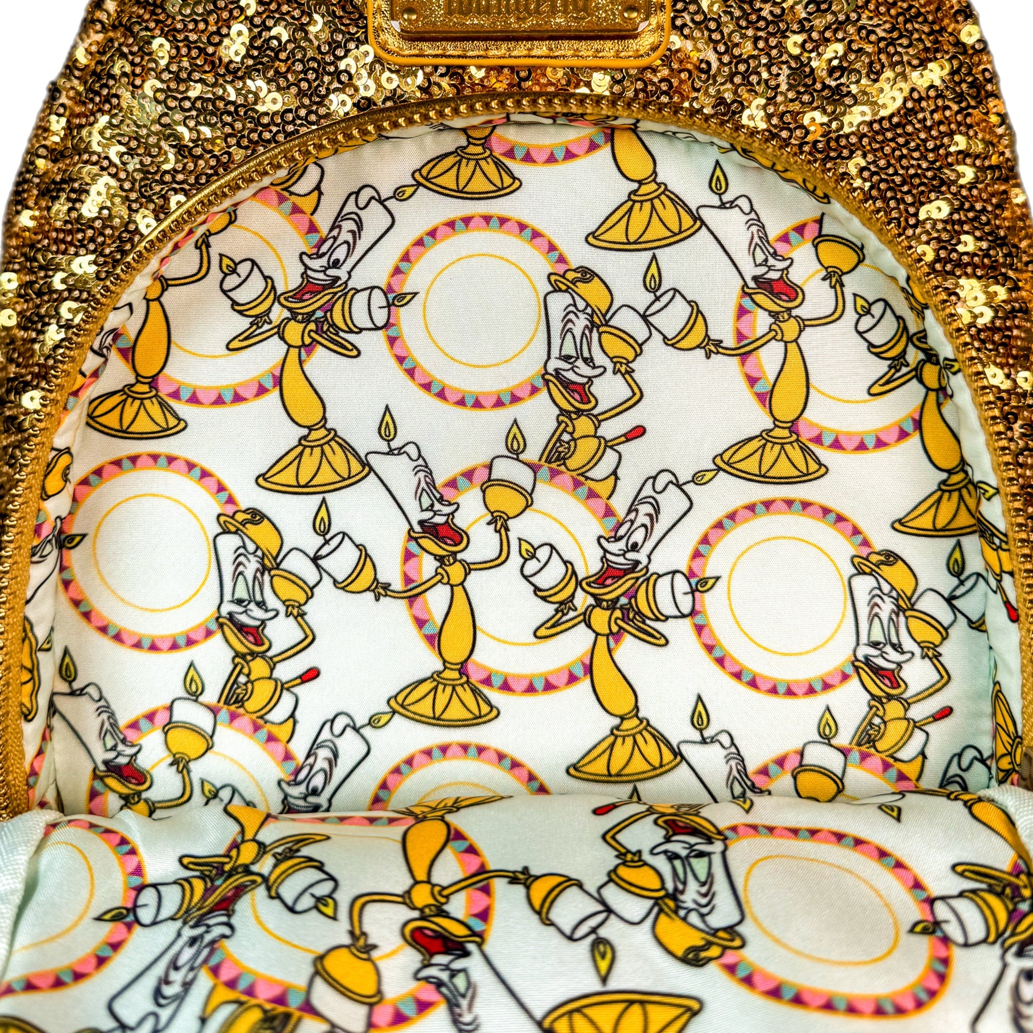Lumiere Sequin Character Series Mini Backpack 4