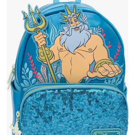 The King Triton Sequin Mini Backpack