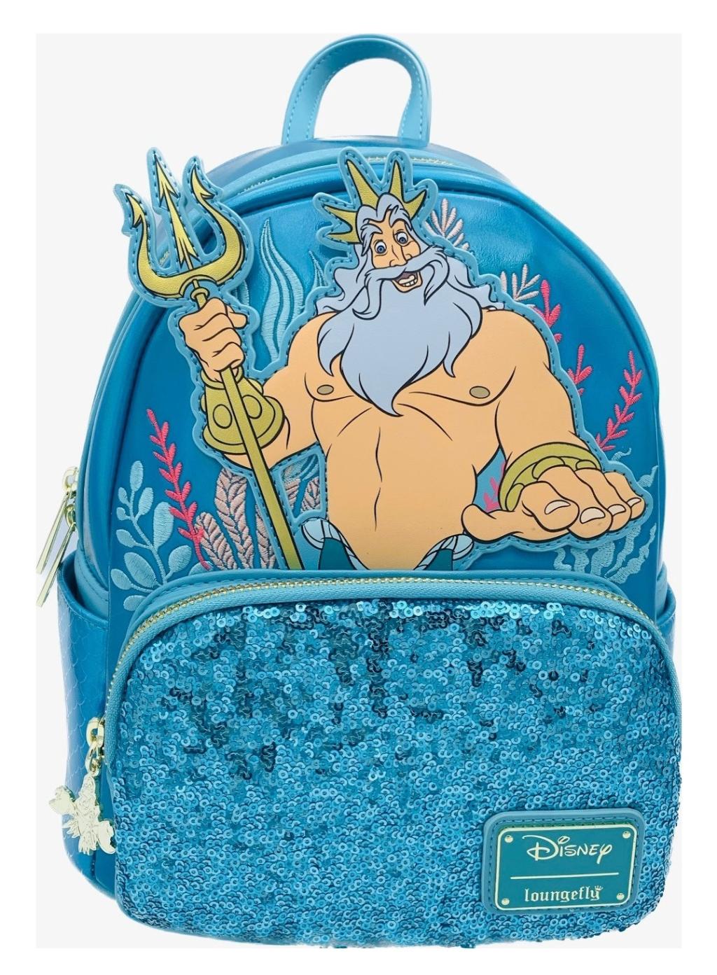 The King Triton Sequin Mini Backpack