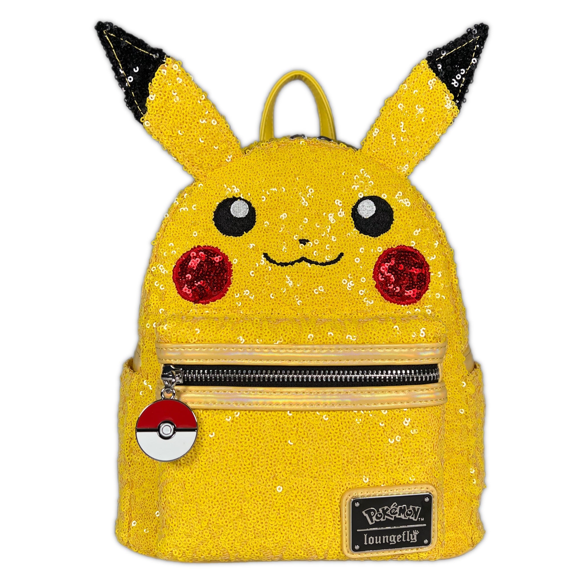 Pokemon Sequin Pikachu World 1-1 Games Loungefly Exclusive Mini