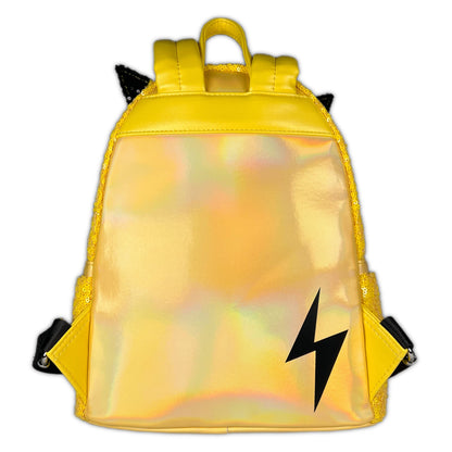 Pokemon Sequin Pikachu World 1-1 Games Loungefly Exclusive Mini Backpack