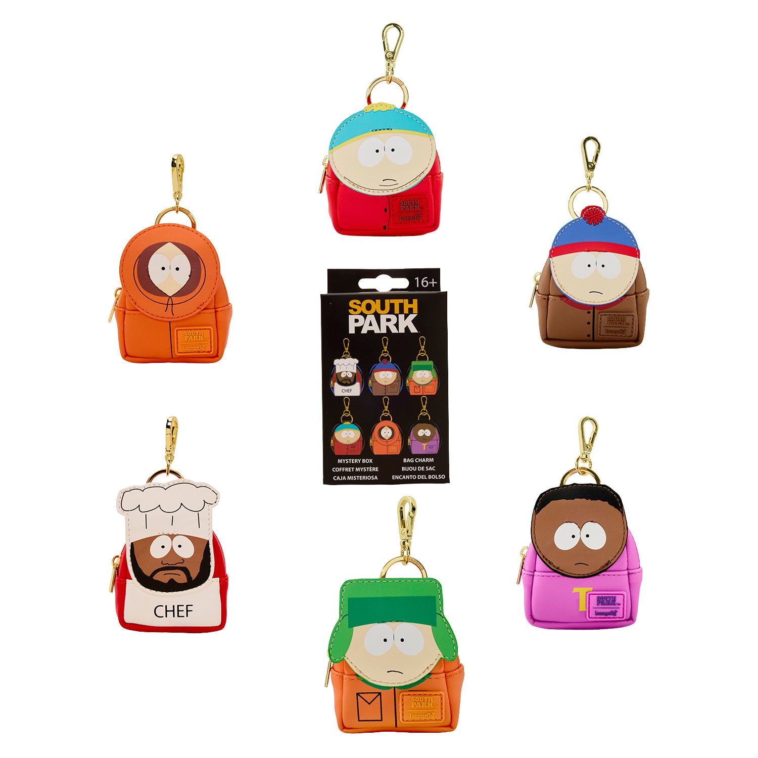 South Park Mystery Mini Backpack Keychain Charm 1