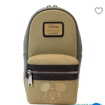 Mickey & Friends Canvas Water bottle bag