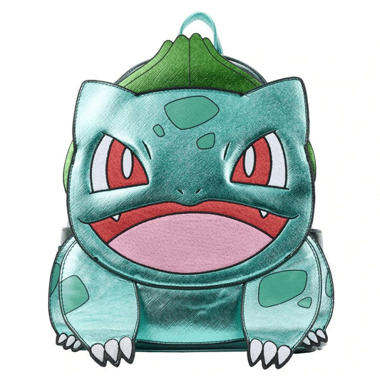 Pokemon Metallic Bulbasaur Cosplay Mini Backpack