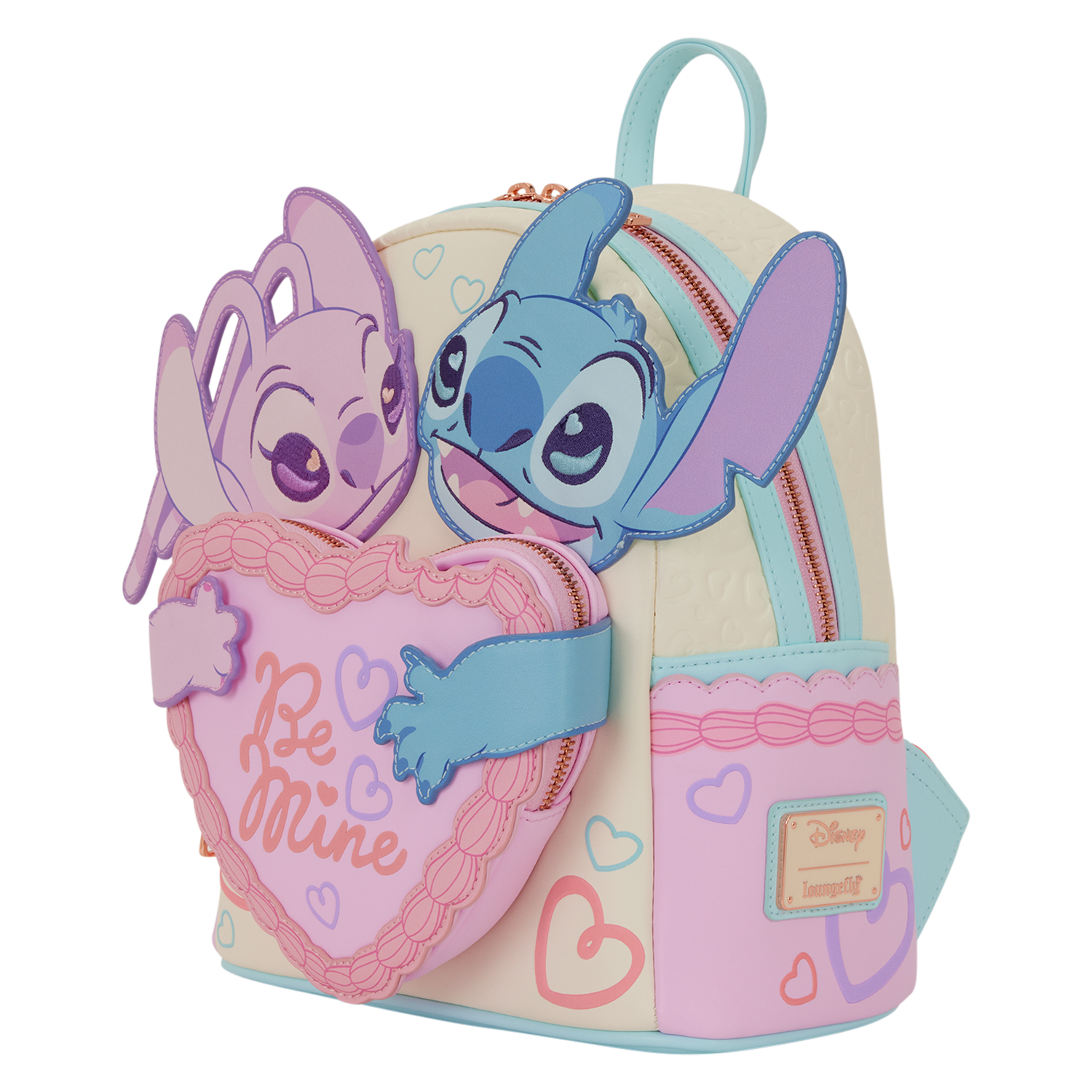 Stitch & Angel Be Mine Mini Backpack 3