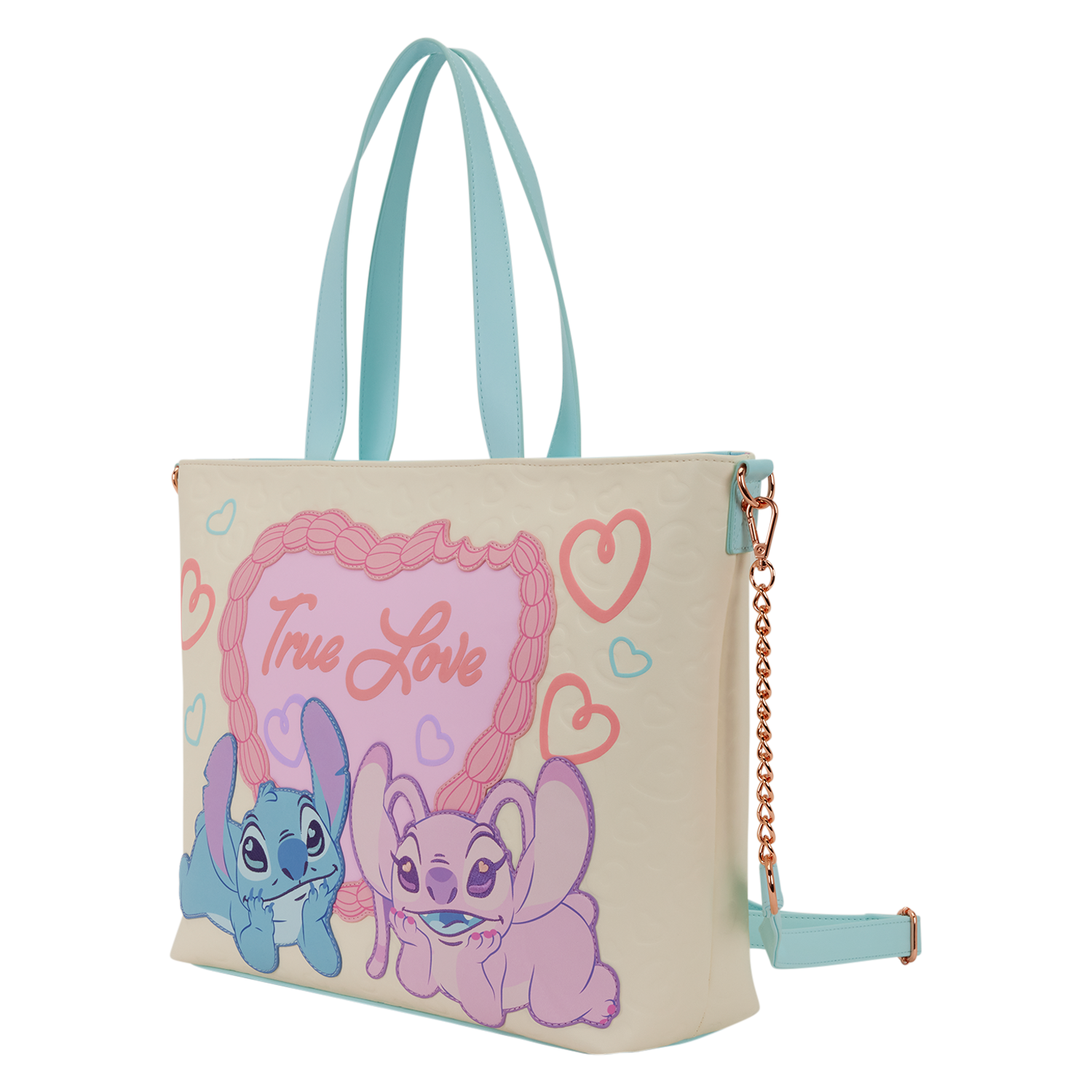 Stitch & Angel True Love Tote Crossbody Bag