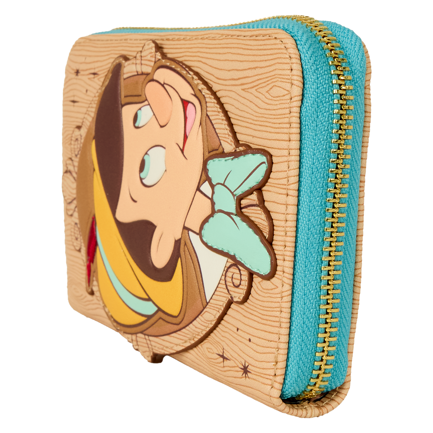 LF DISNEY PINOCCHIO ZIP AROUND WALLET 4