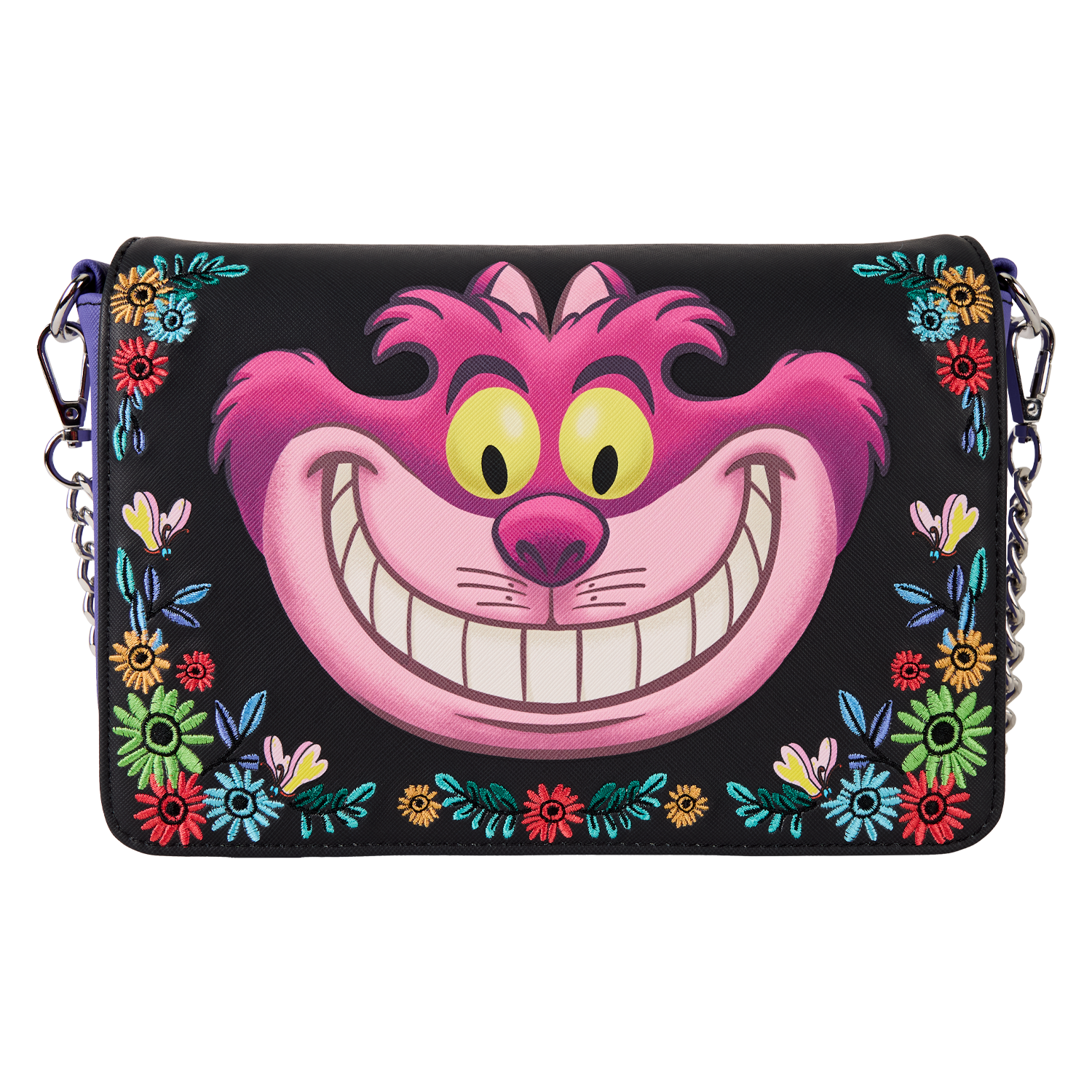 LF DISNEY ALICE IN WONDERLAND CHESHIRE CAT CROSSBODY BAG