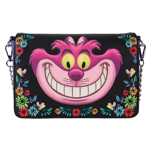 LF DISNEY ALICE IN WONDERLAND CHESHIRE CAT CROSSBODY BAG
