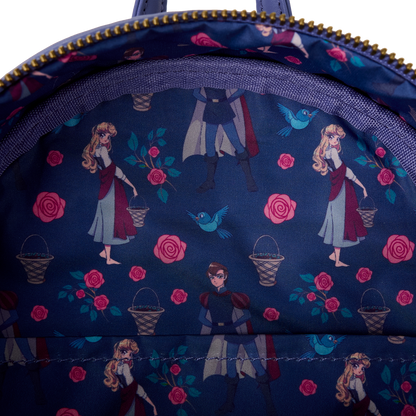 LF DISNEY PRINCESS AURORA & PRINCE PHILLIP MINI BACKPACK