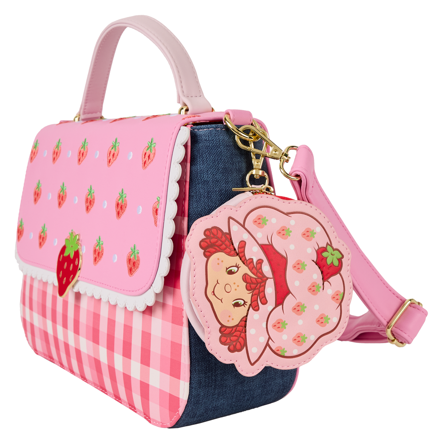 LF STRAWBERRY SHORTCAKE CROSSBODY BAG WITH COIN BAG